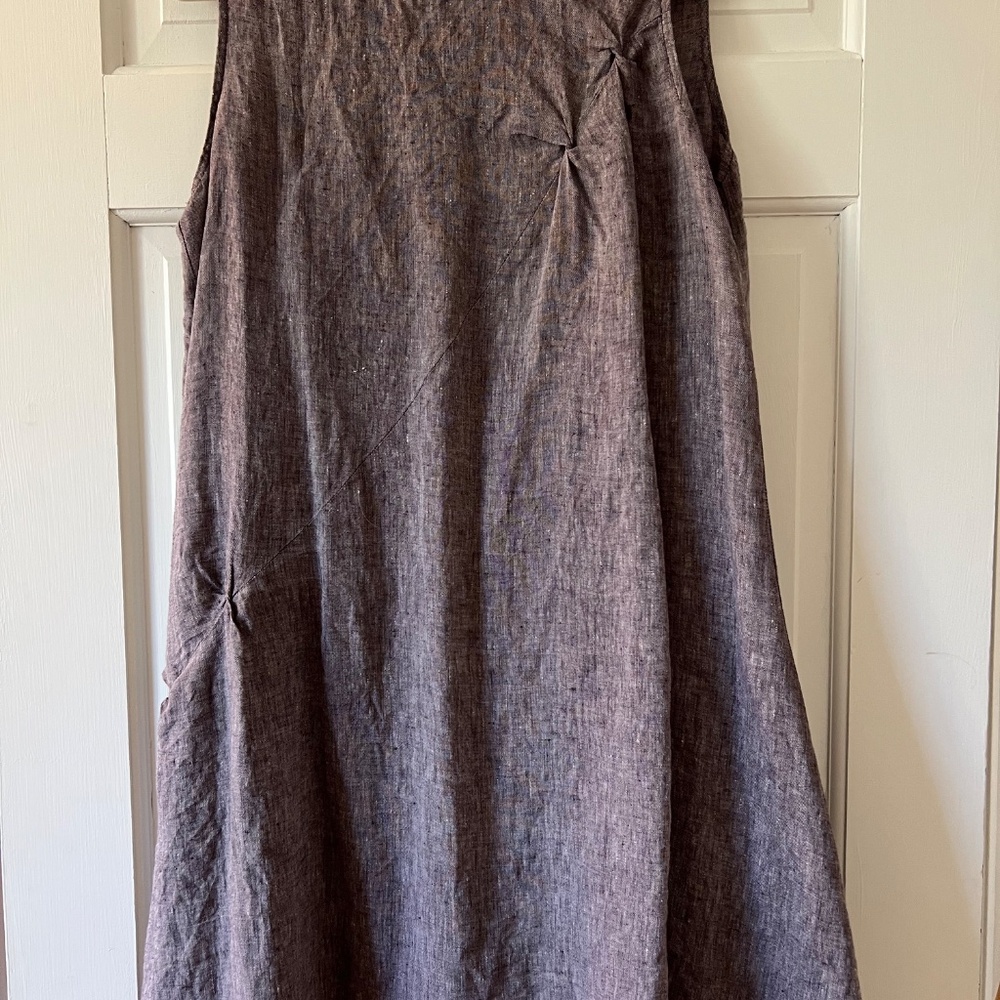 Linen dress, size medium